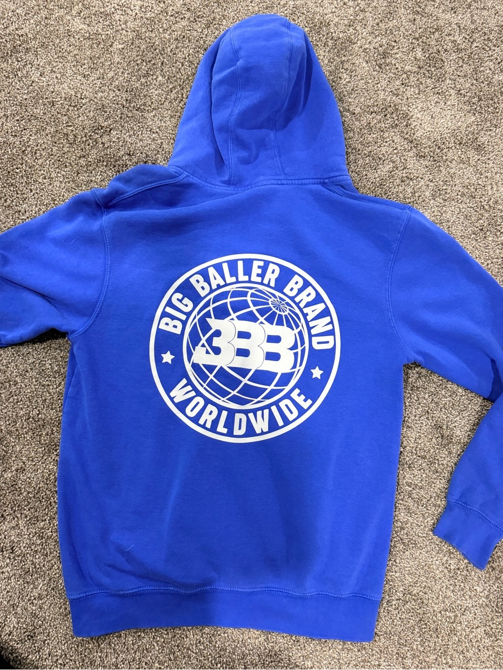 Royal Blue Logo Hoodie